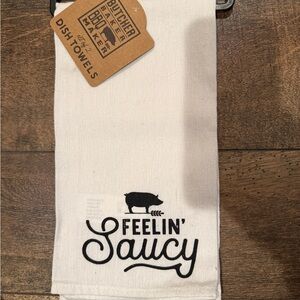 Feelin' Saucy Dish Towel
